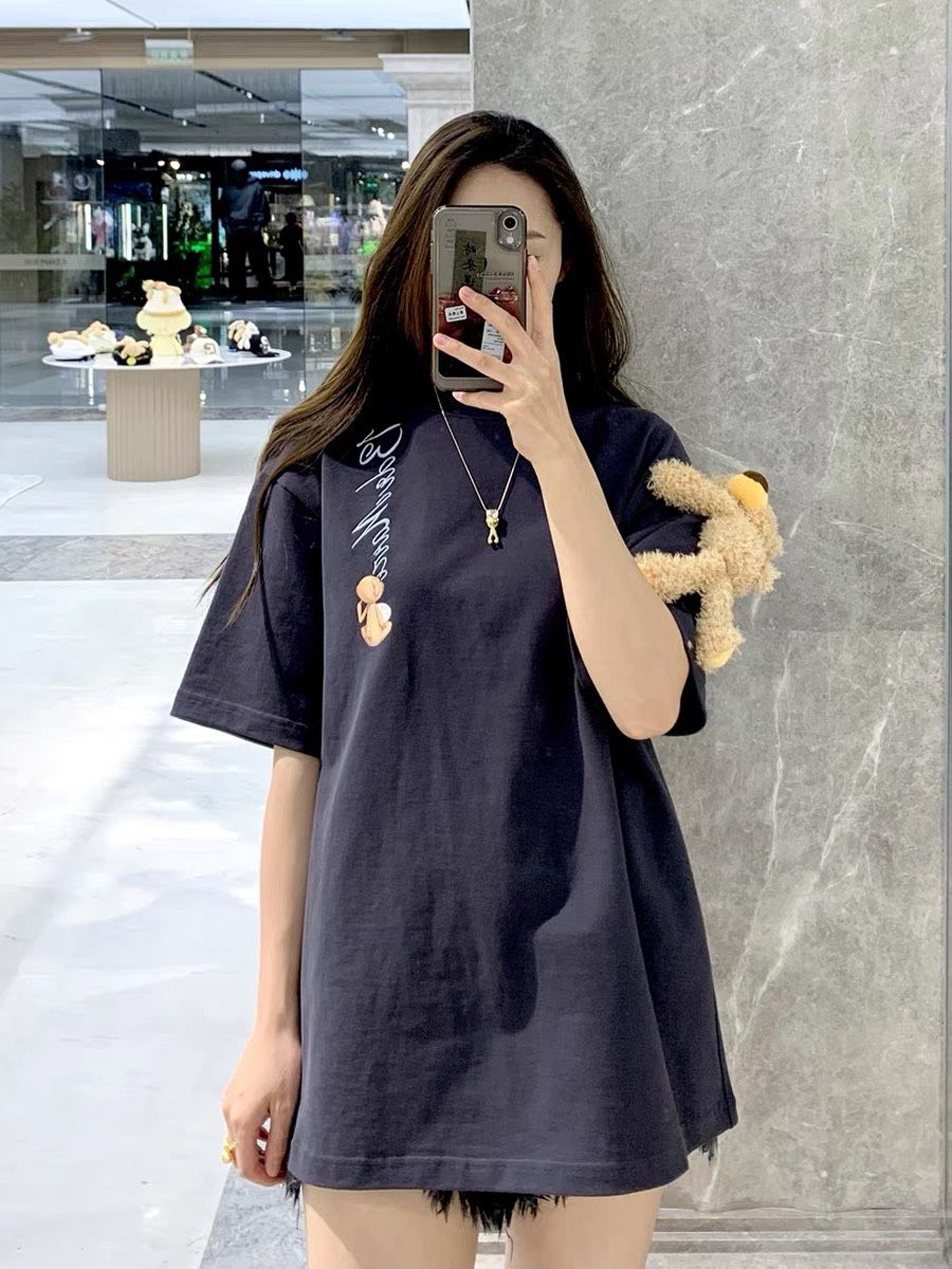 13DE MARZO TEE - Áo Thun Macaron Logo Forest River (Black) Best Quality