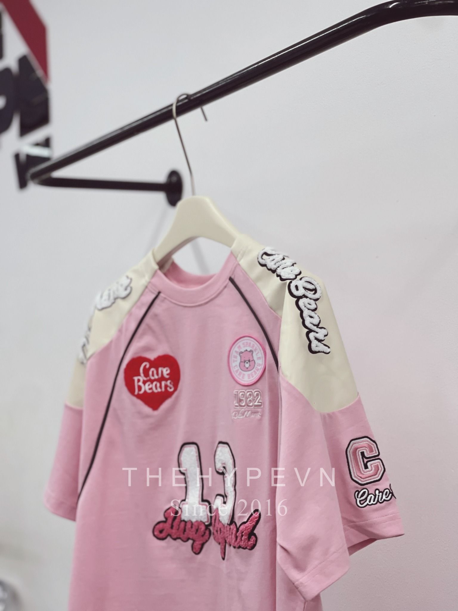 Áo Thun 13DE Marzo x Care Bears Hud Squad (Pink) Best Quality