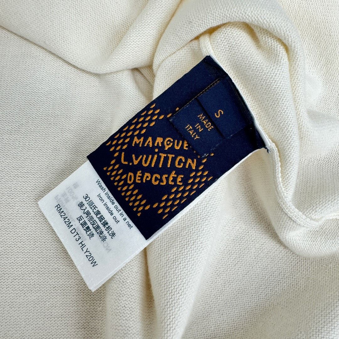 Áo Thun Louis Vuitton LV Flower Tyler (Egg Shell)