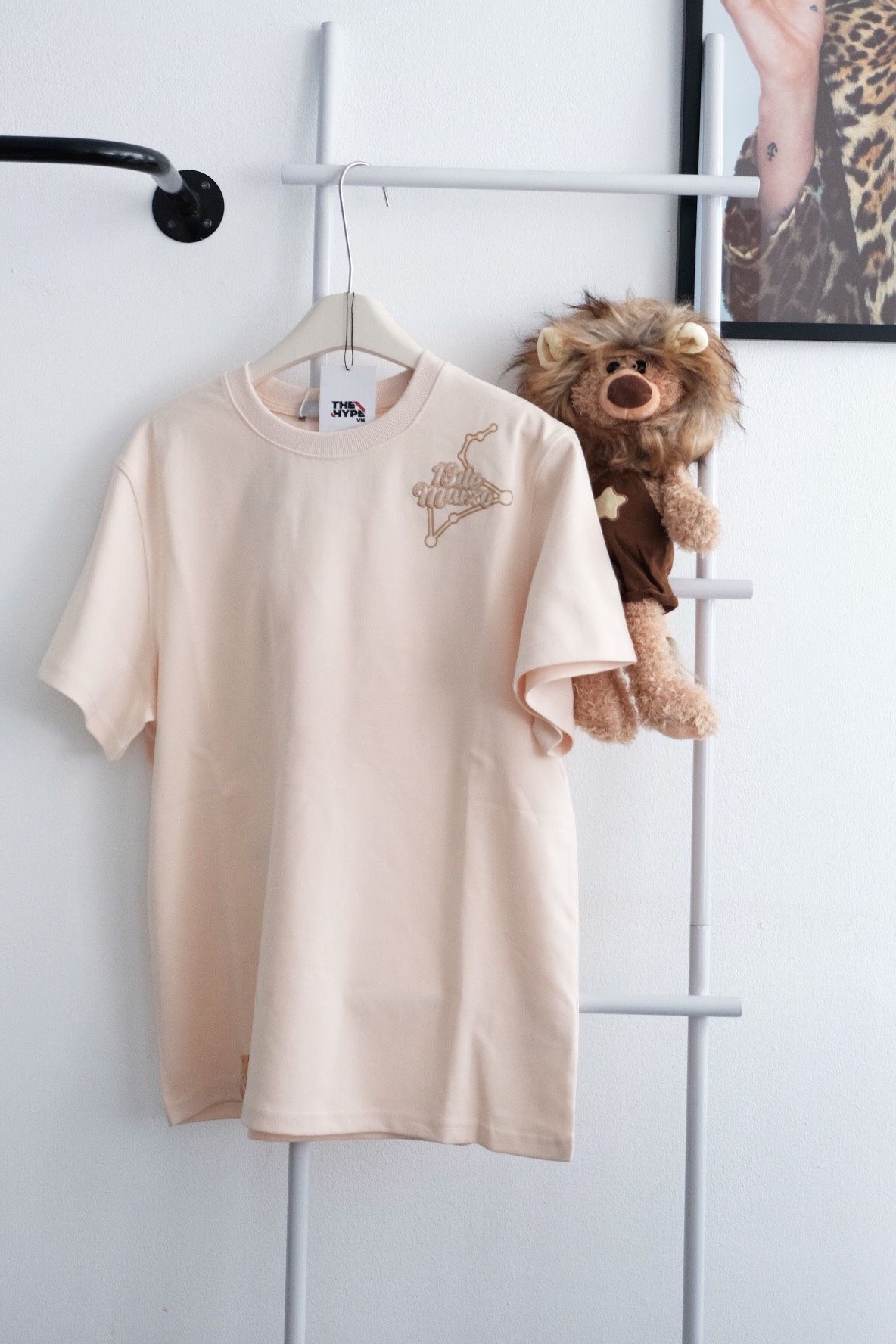 Áo Thun 13De Marzo Cung Hoàng Đạo Sư Tử Leo (Cream) Best Quality