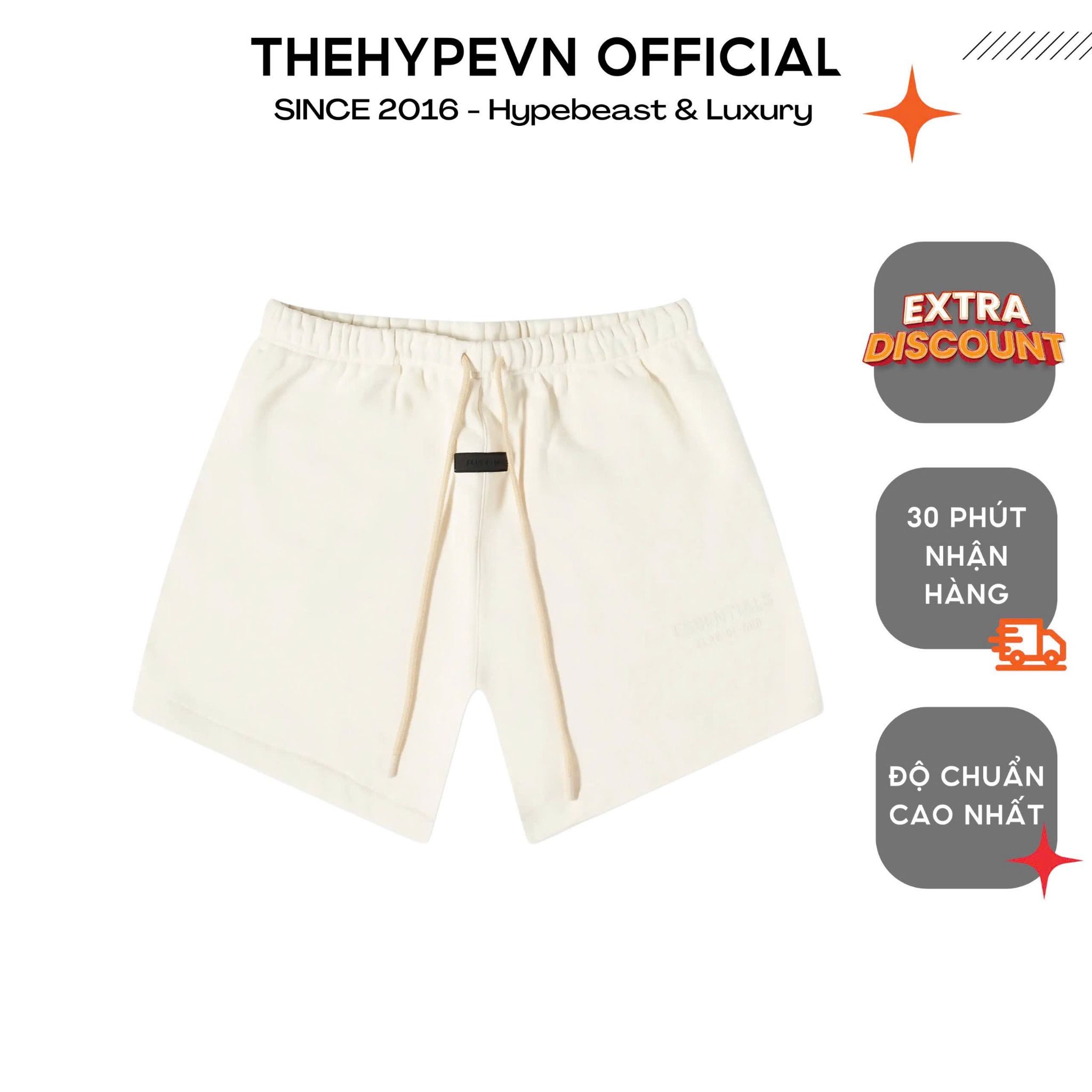 QUẦN SHORTS FOG ESSENTIALS SWEATSHORT SS24 (CLOUD DANCE)