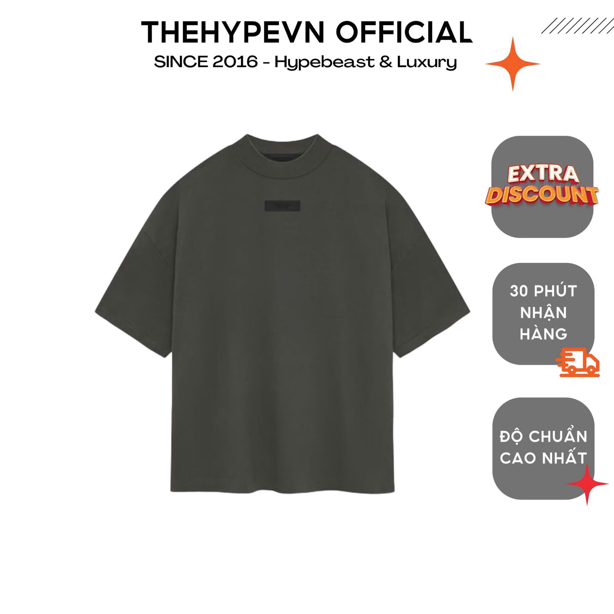 ÁO THUN FOG ESSENTIALS LOGO SS 2023 (INK)