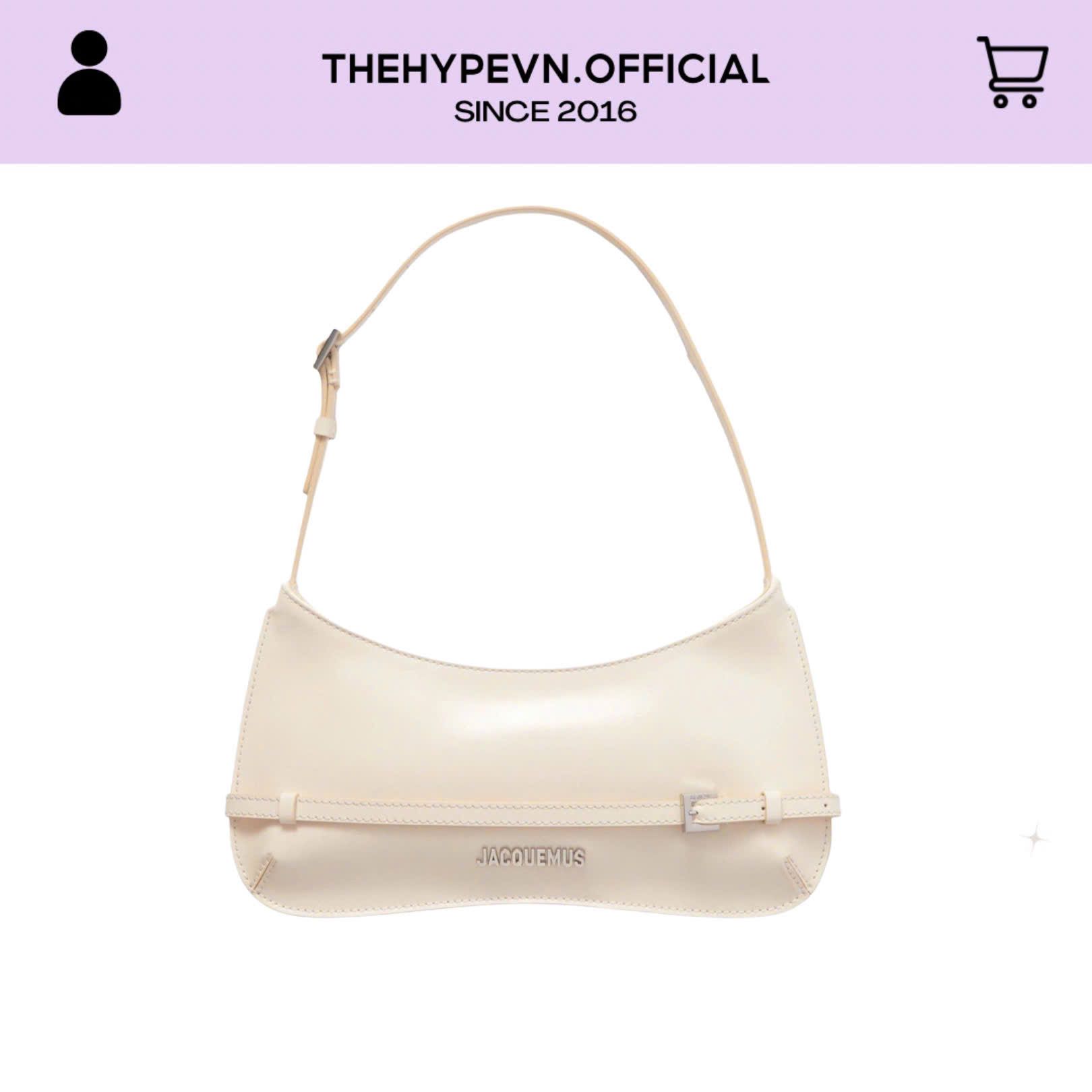TÚI JACQUEMUS LE BISOU (CREAM)