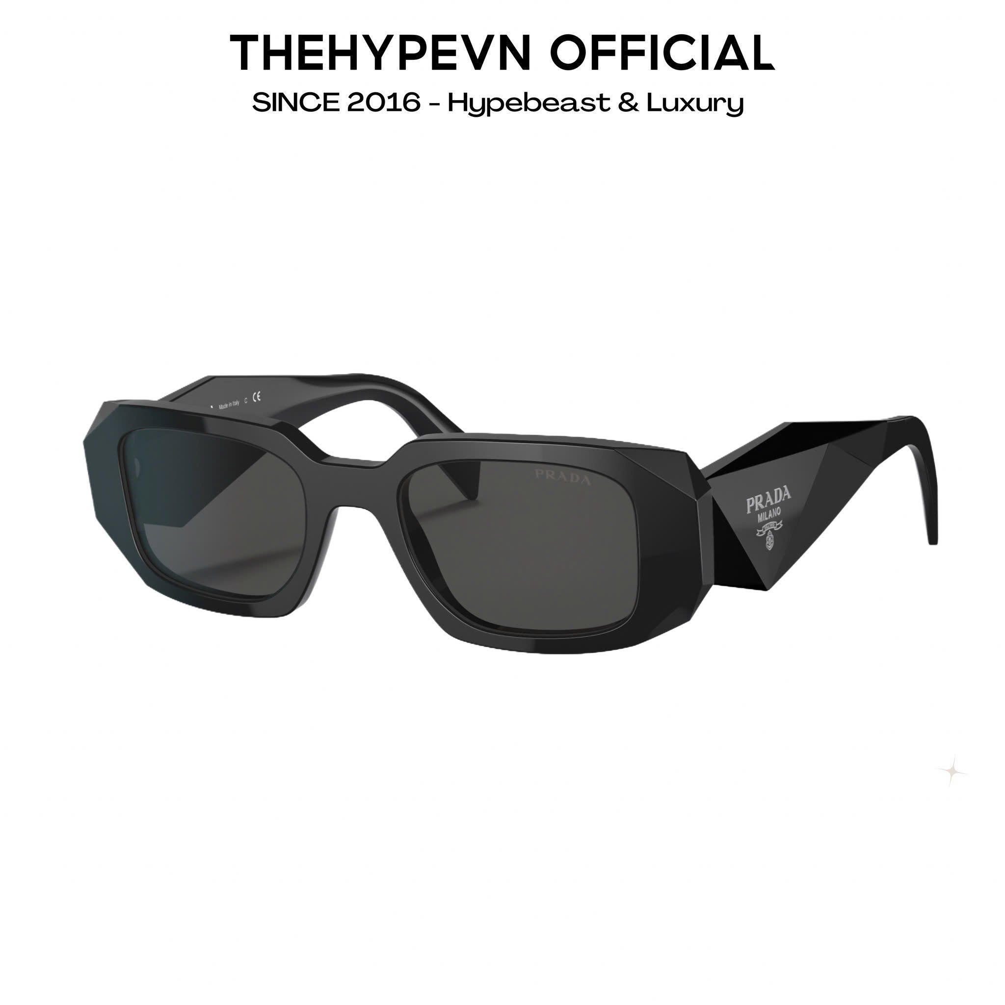 KÍNH PRADA PR 17WS RETANGLE (BLACK)