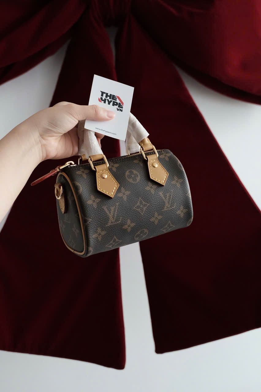 TÚI LOUIS VUITTON LV NANO SPEEDY (BROWN)