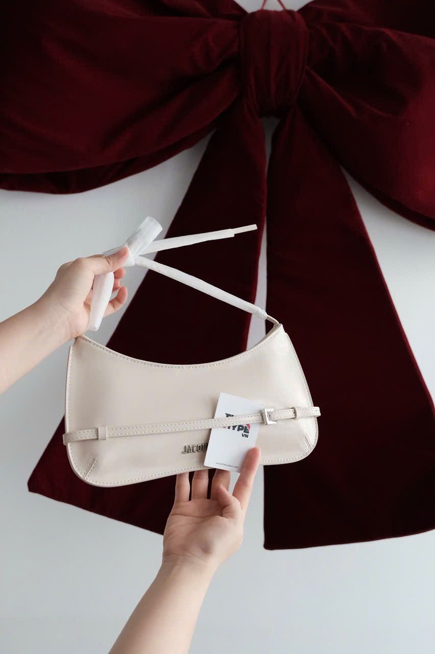 TÚI JACQUEMUS LE BISOU (CREAM)