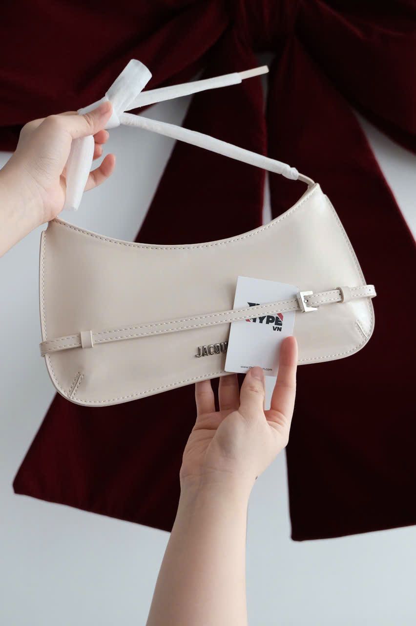 TÚI JACQUEMUS LE BISOU (CREAM)