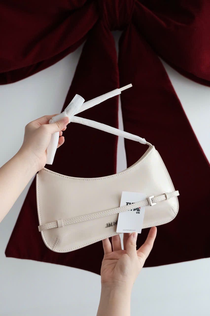 TÚI JACQUEMUS LE BISOU (CREAM)