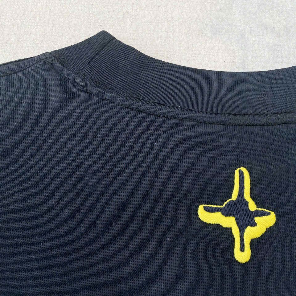 ÁO THUN DIOR LEWIS HAMILTON COTTON (DARK BLUE)