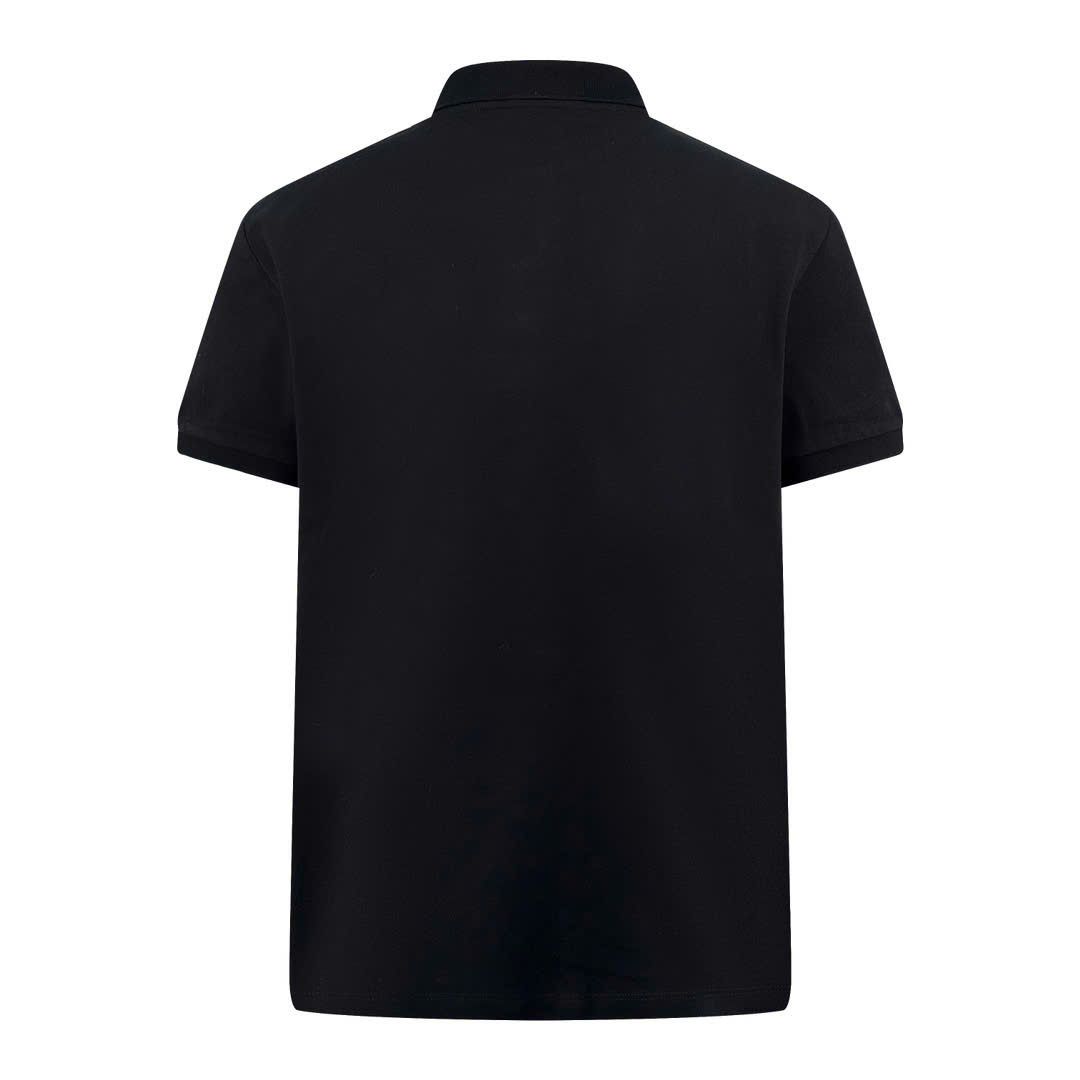 ÁO POLO MONCLER BIG LOGO ON CHEST (BLACK)