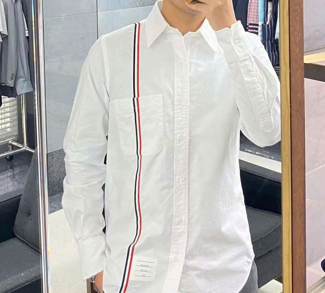 ÁO SƠ MI THOM BROWNE RWB STRIPE (WHITE)
