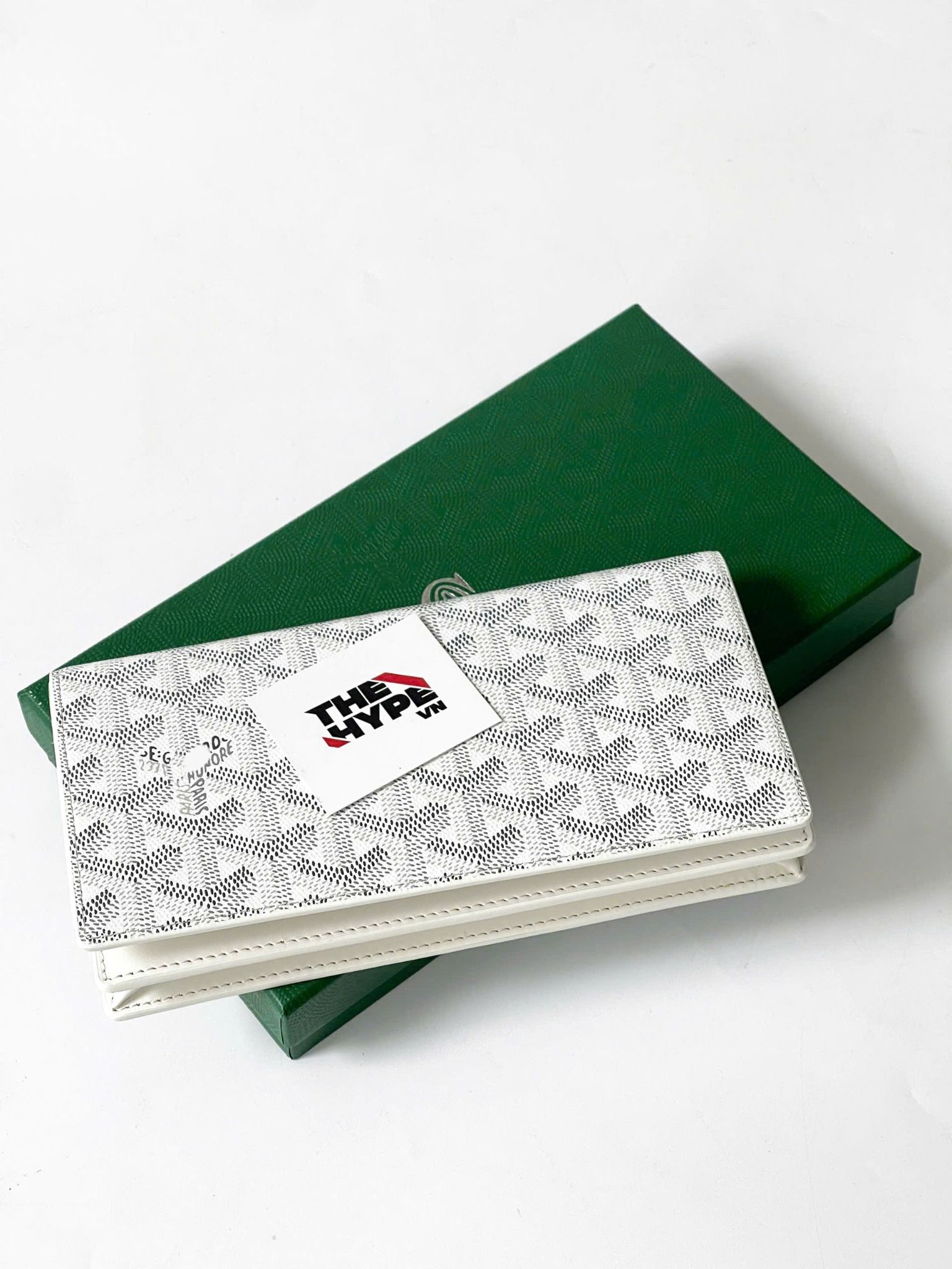 VÍ DÀI GOYARD RICHELIEU ZIP (WHITE)