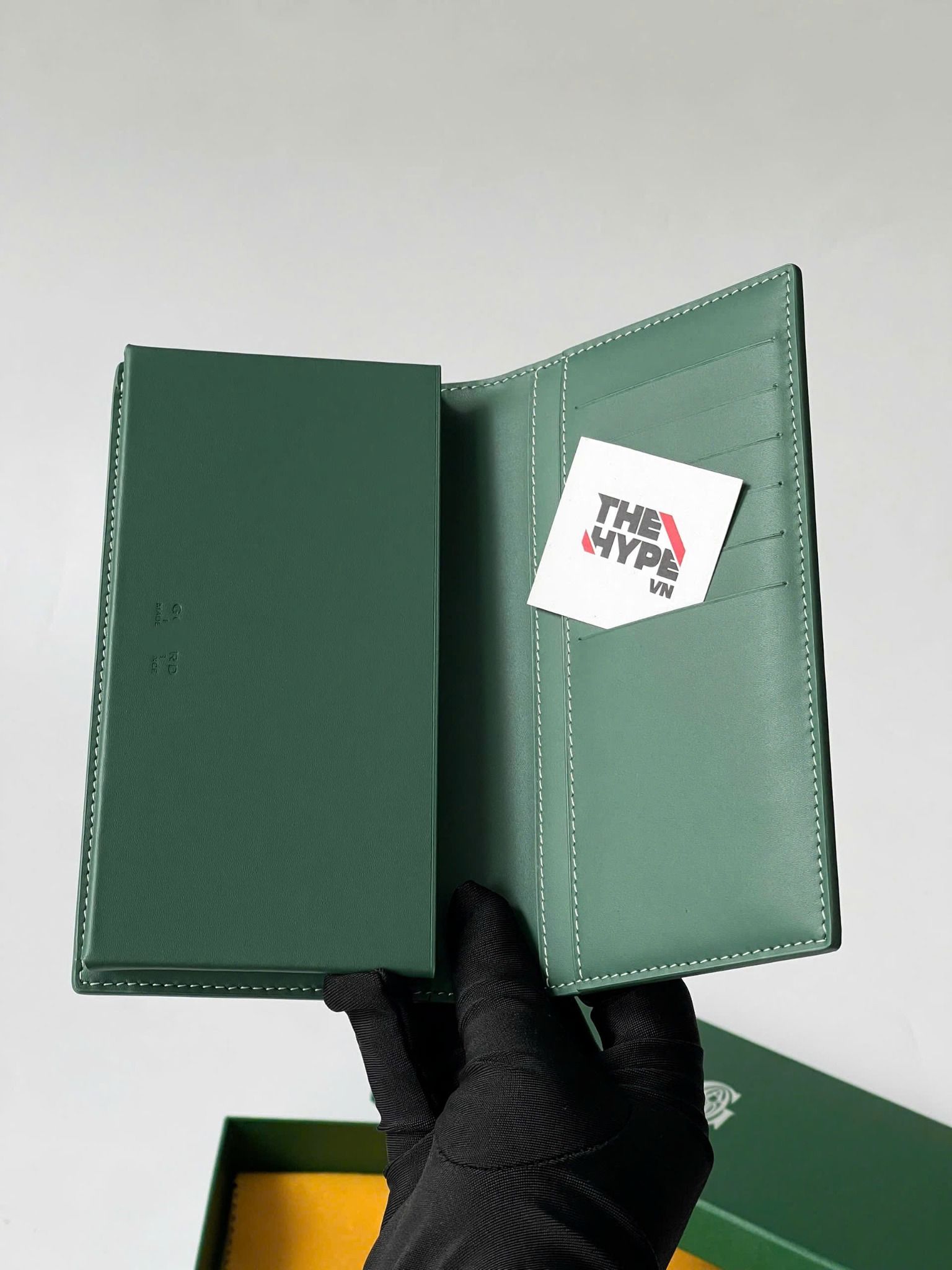 VÍ DÀI GOYARD SAINT LAMBERT WALLET (GREEN)