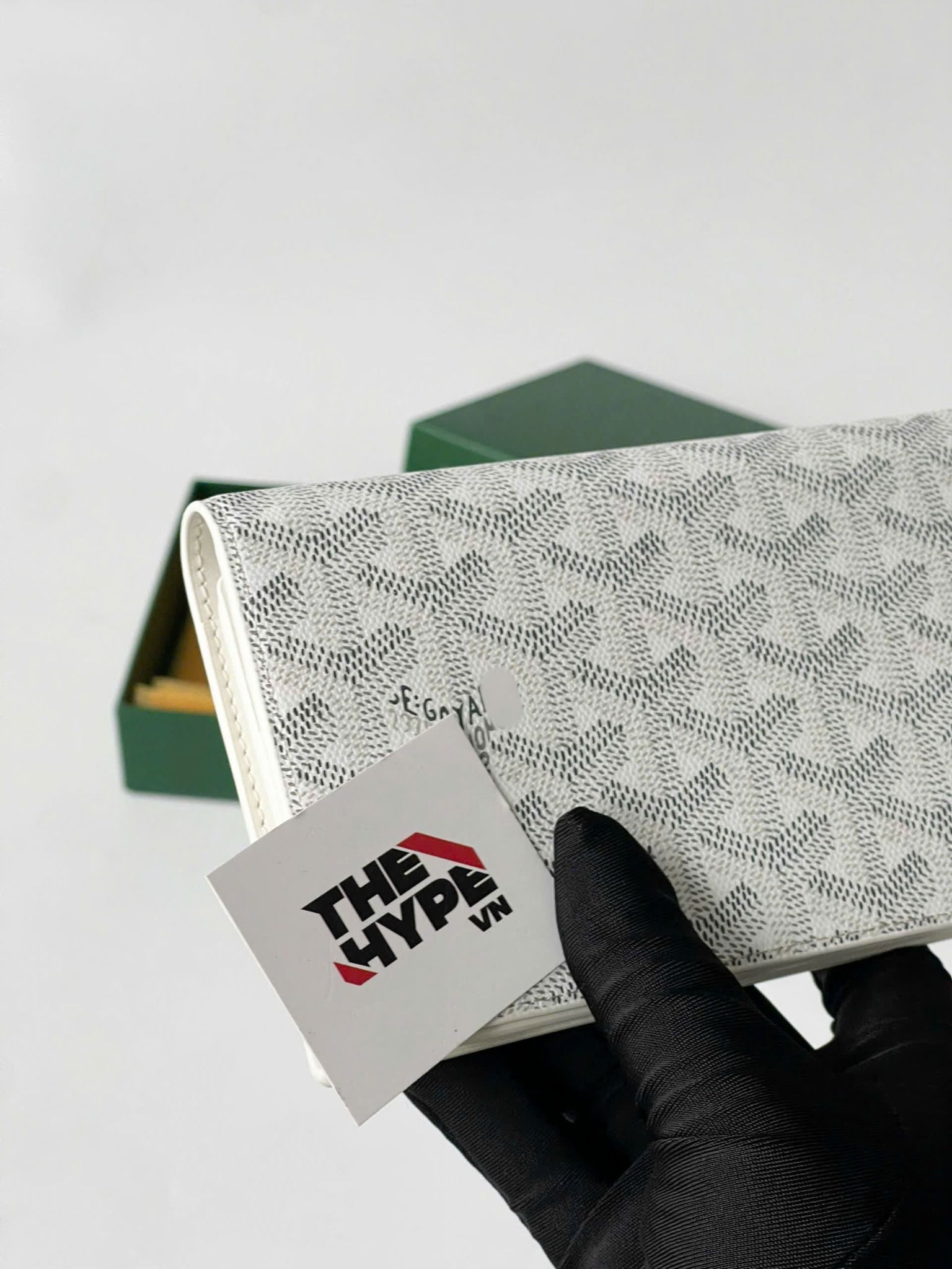 VÍ DÀI GOYARD RICHELIEU ZIP (WHITE)
