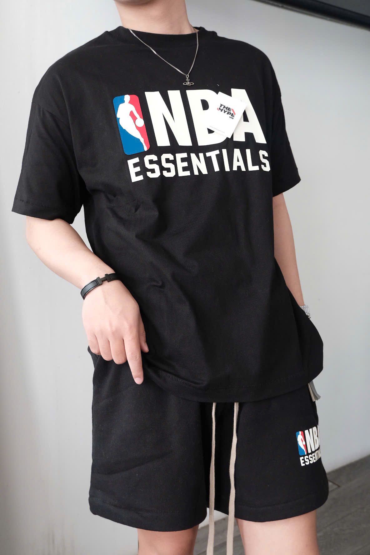 QUẦN SHORTS FOG ESSENTIALS NBA (GREY)