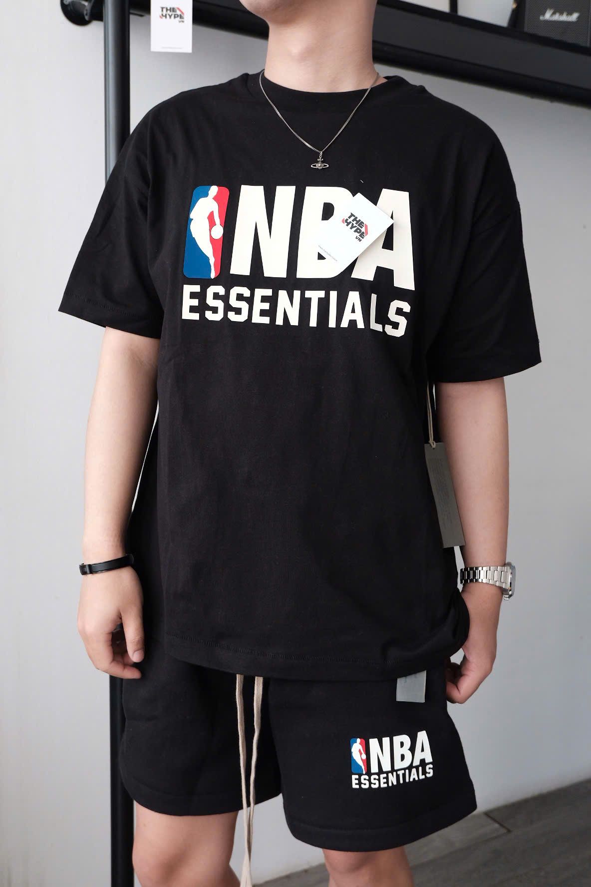 QUẦN SHORTS FOG ESSENTIALS NBA (GREY)