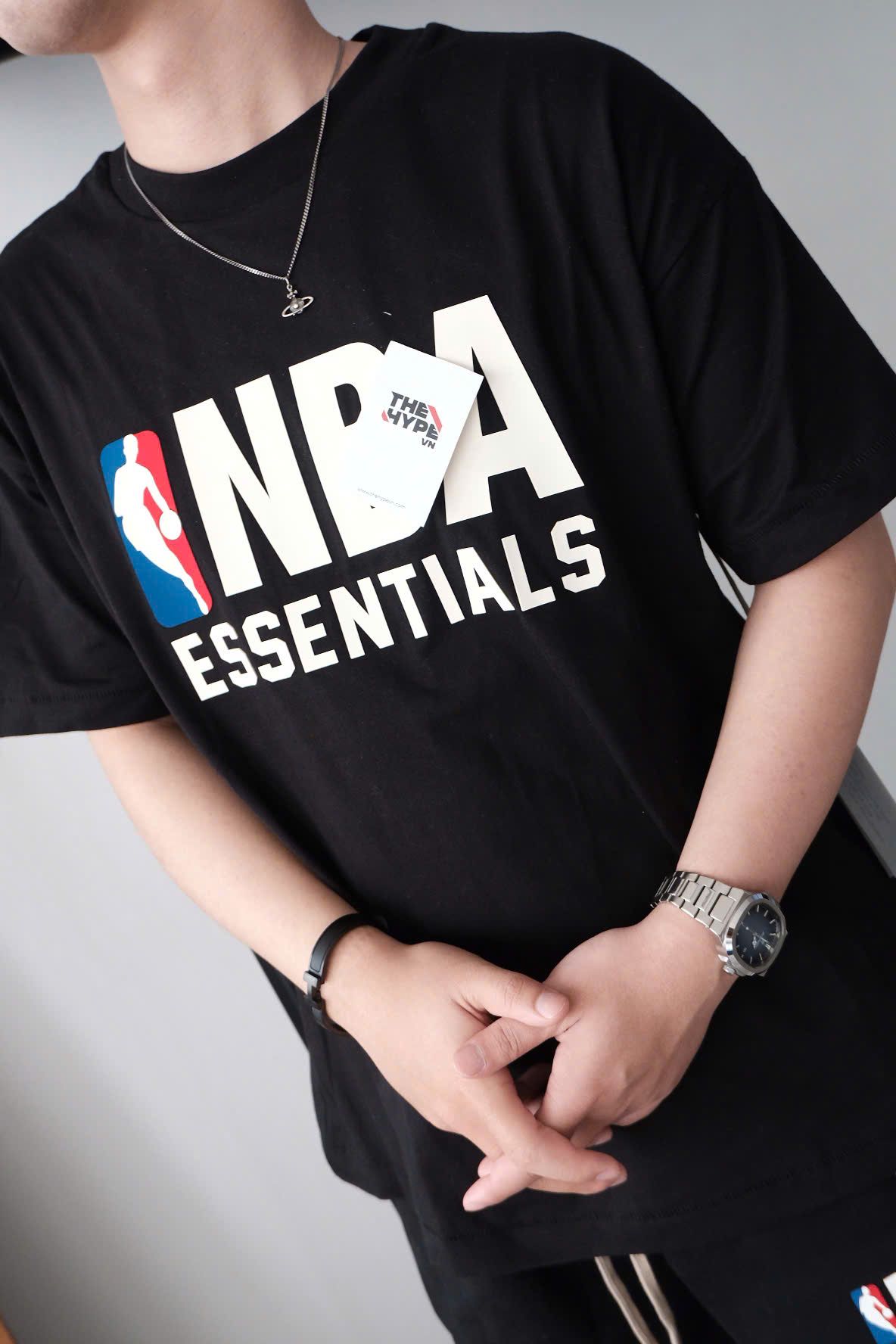 ÁO THUN FOG ESSENTIALS NBA (BLACK)