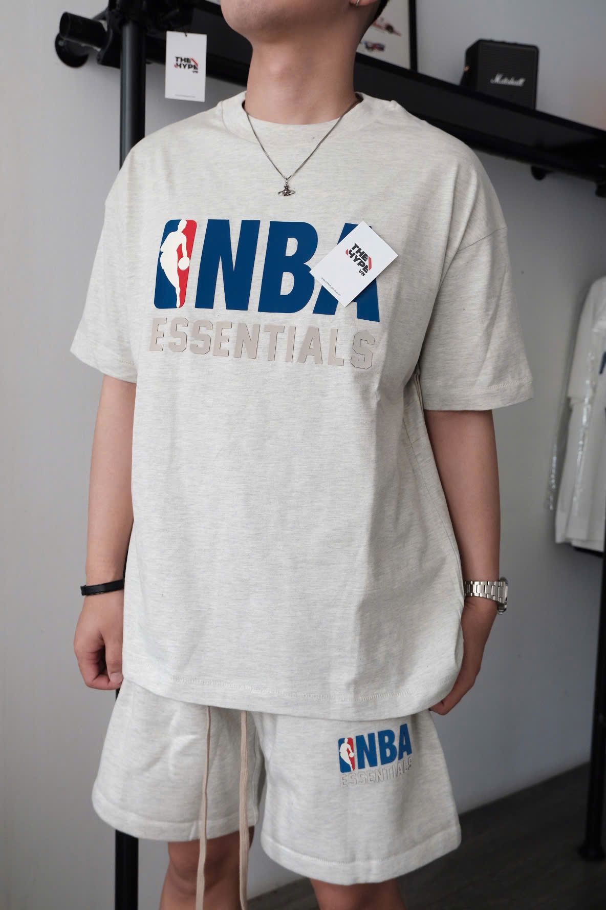 ÁO THUN FOG ESSENTIALS NBA (GREY)