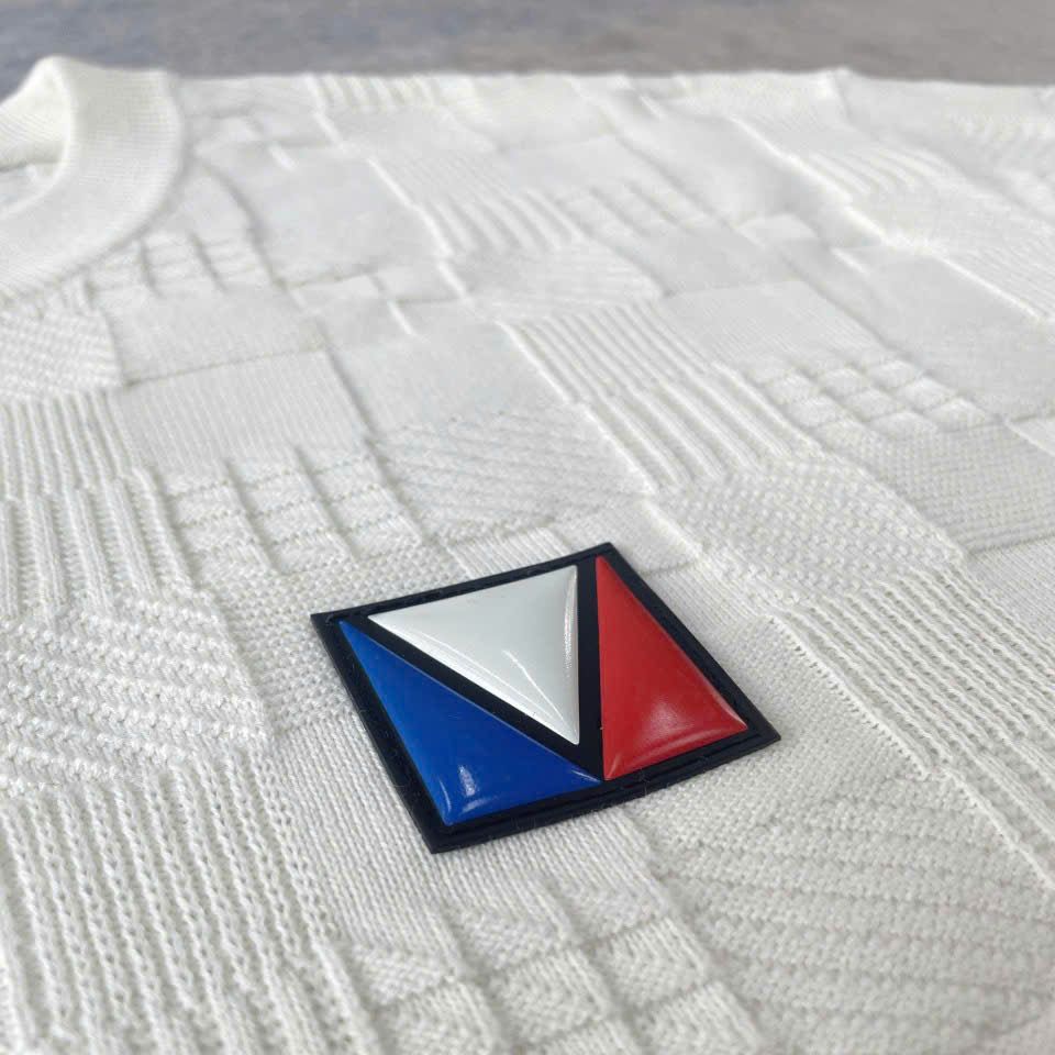 ÁO THUN LOUIS VUITTON LV CHECKERED JACQUARD (WHITE)