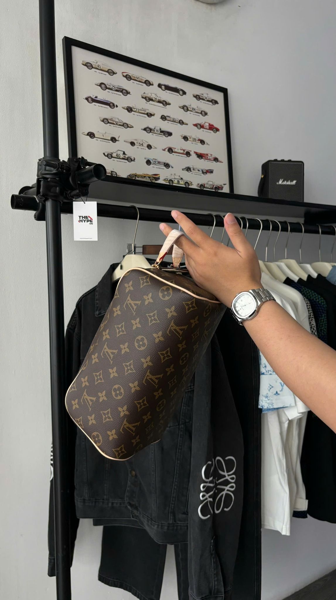 TÚI LOUIS VUITTON LV DOPP KIT POUCH MONOGRAM (BROWN)