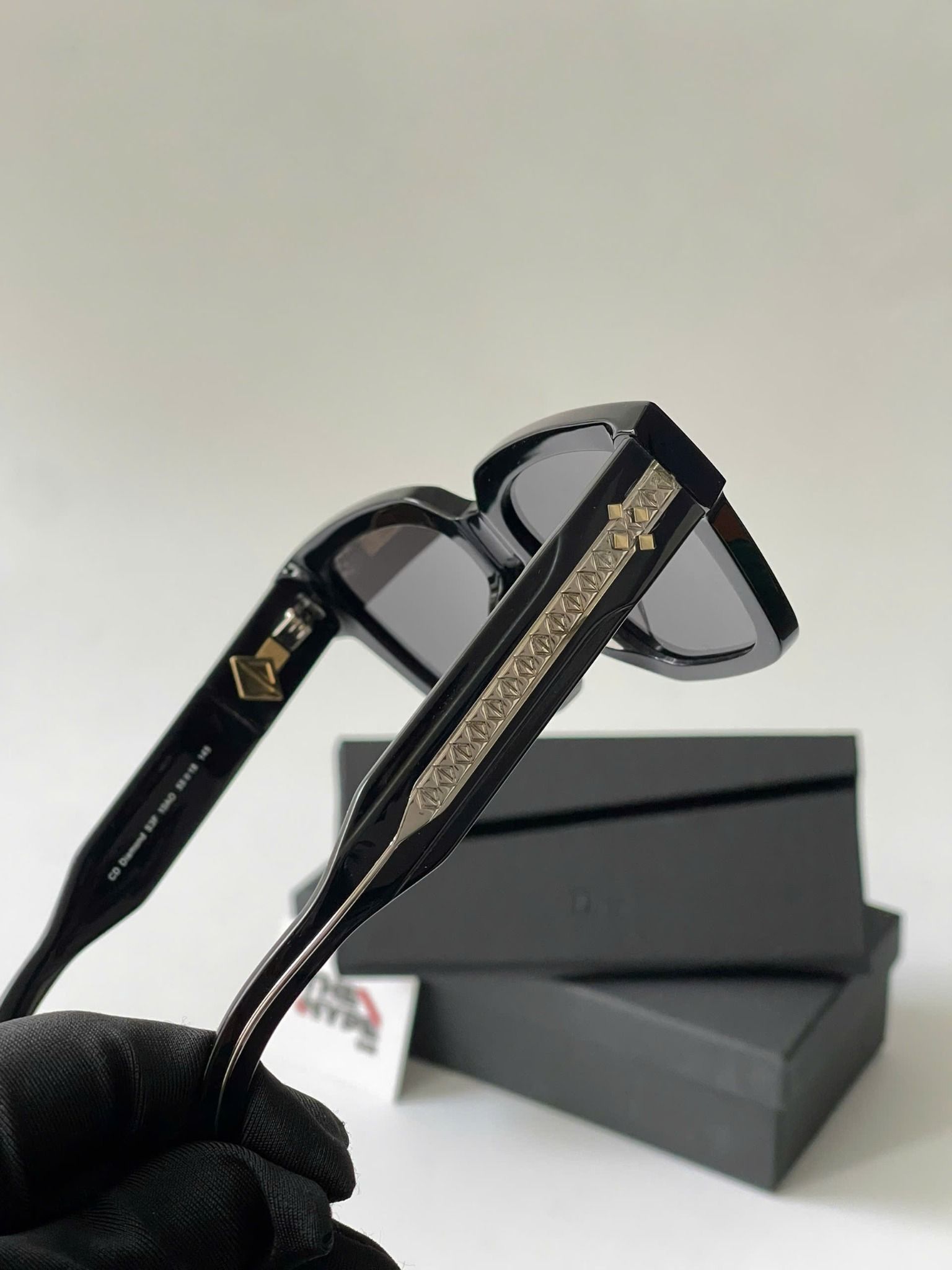 KÍNH DIOR DIAMOND SUNGLASSES (BLACK)