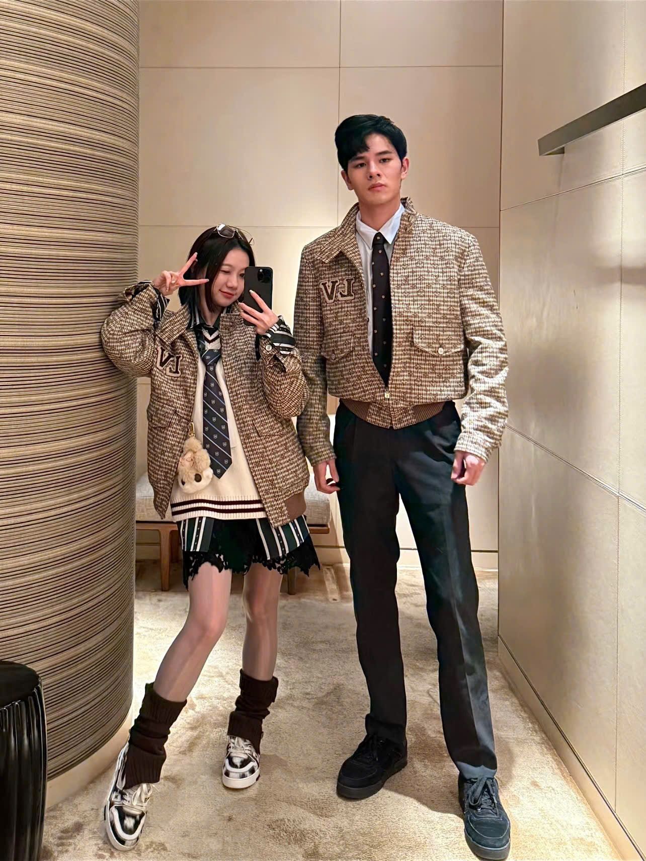 ÁO KHOÁC LOUIS VUITTON LV HARRINGTON BLOUSON (BROWN)