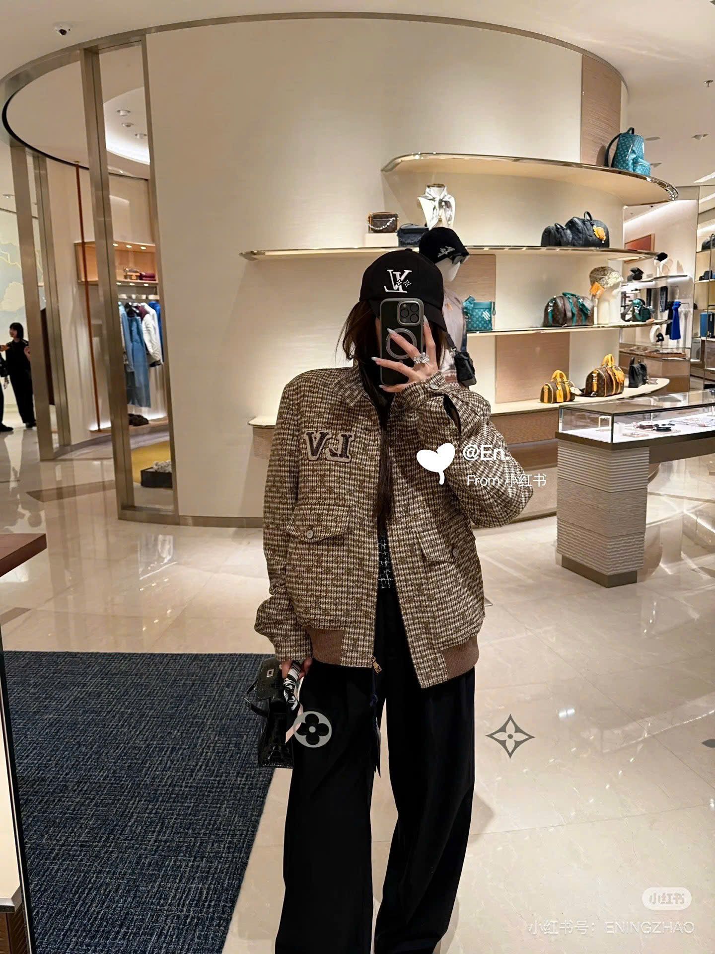 ÁO KHOÁC LOUIS VUITTON LV HARRINGTON BLOUSON (BROWN)