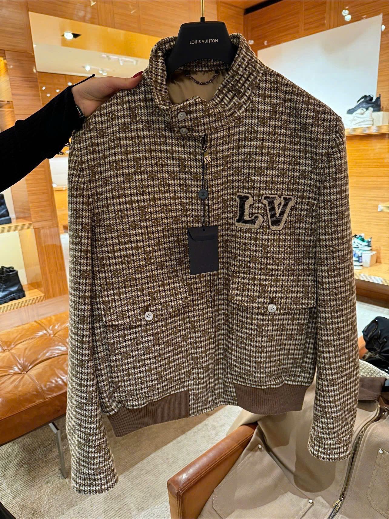 ÁO KHOÁC LOUIS VUITTON LV HARRINGTON BLOUSON (BROWN)
