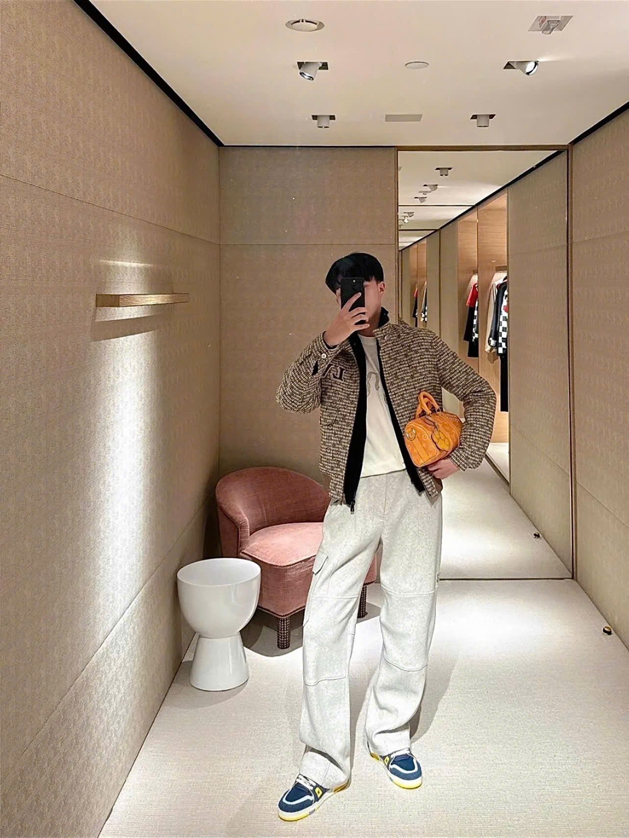 ÁO KHOÁC LOUIS VUITTON LV HARRINGTON BLOUSON (BROWN)