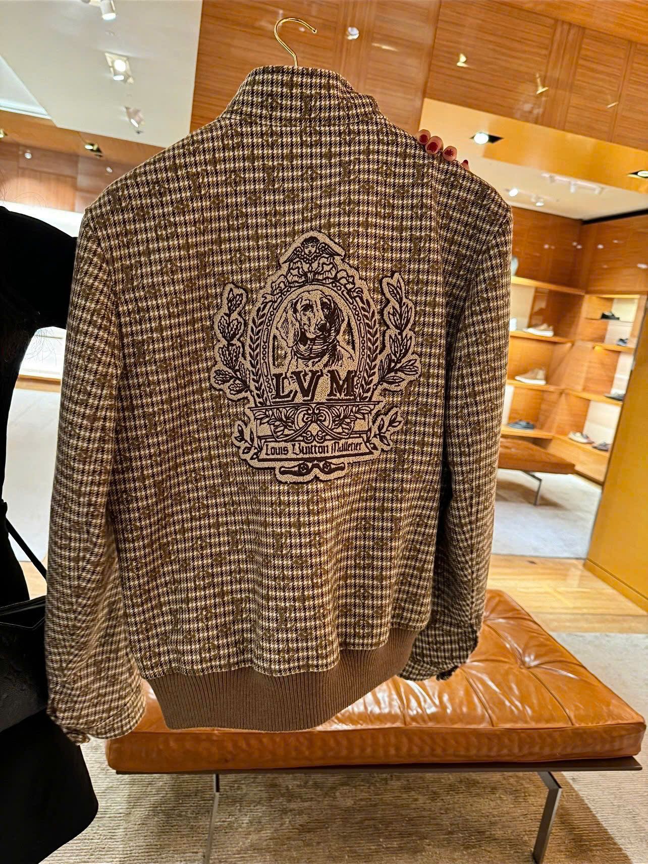 ÁO KHOÁC LOUIS VUITTON LV HARRINGTON BLOUSON (BROWN)