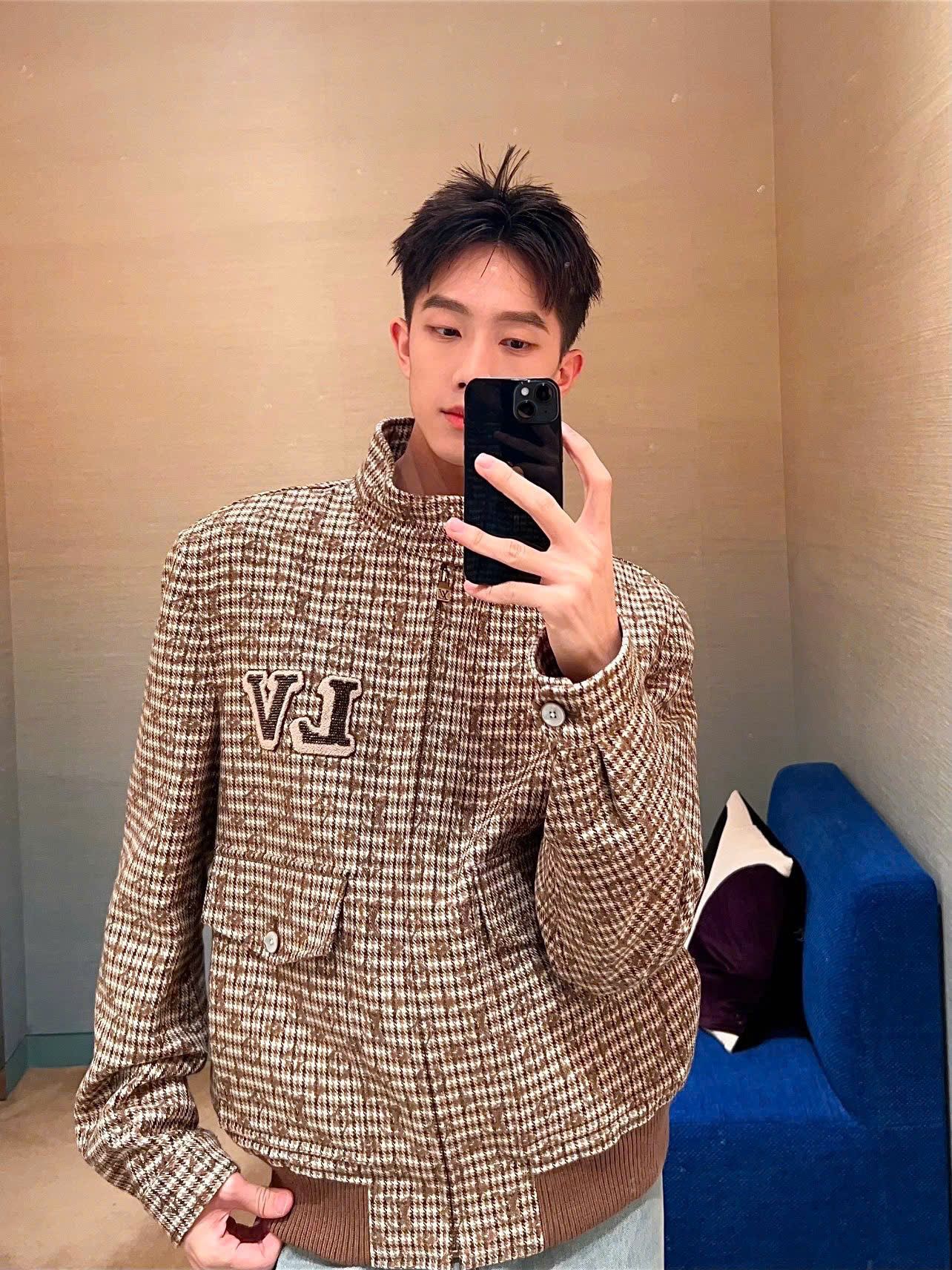 ÁO KHOÁC LOUIS VUITTON LV HARRINGTON BLOUSON (BROWN)