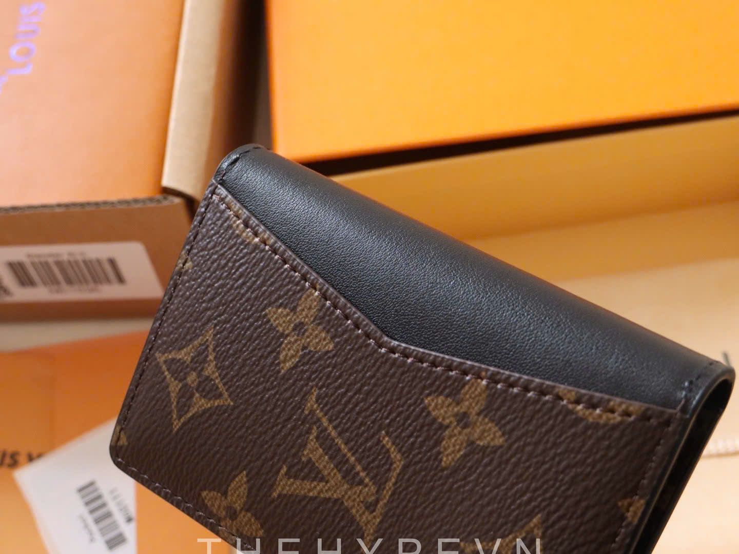 VÍ ĐỰNG CARD LOUIS VUITTON LV POCKET MONOGRAM MACASSAR