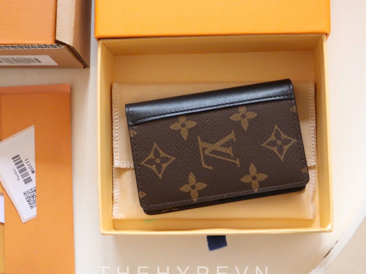 VÍ GẬP LOUIS VUITTON LV MONOGRAM REVERSE VICTORINE