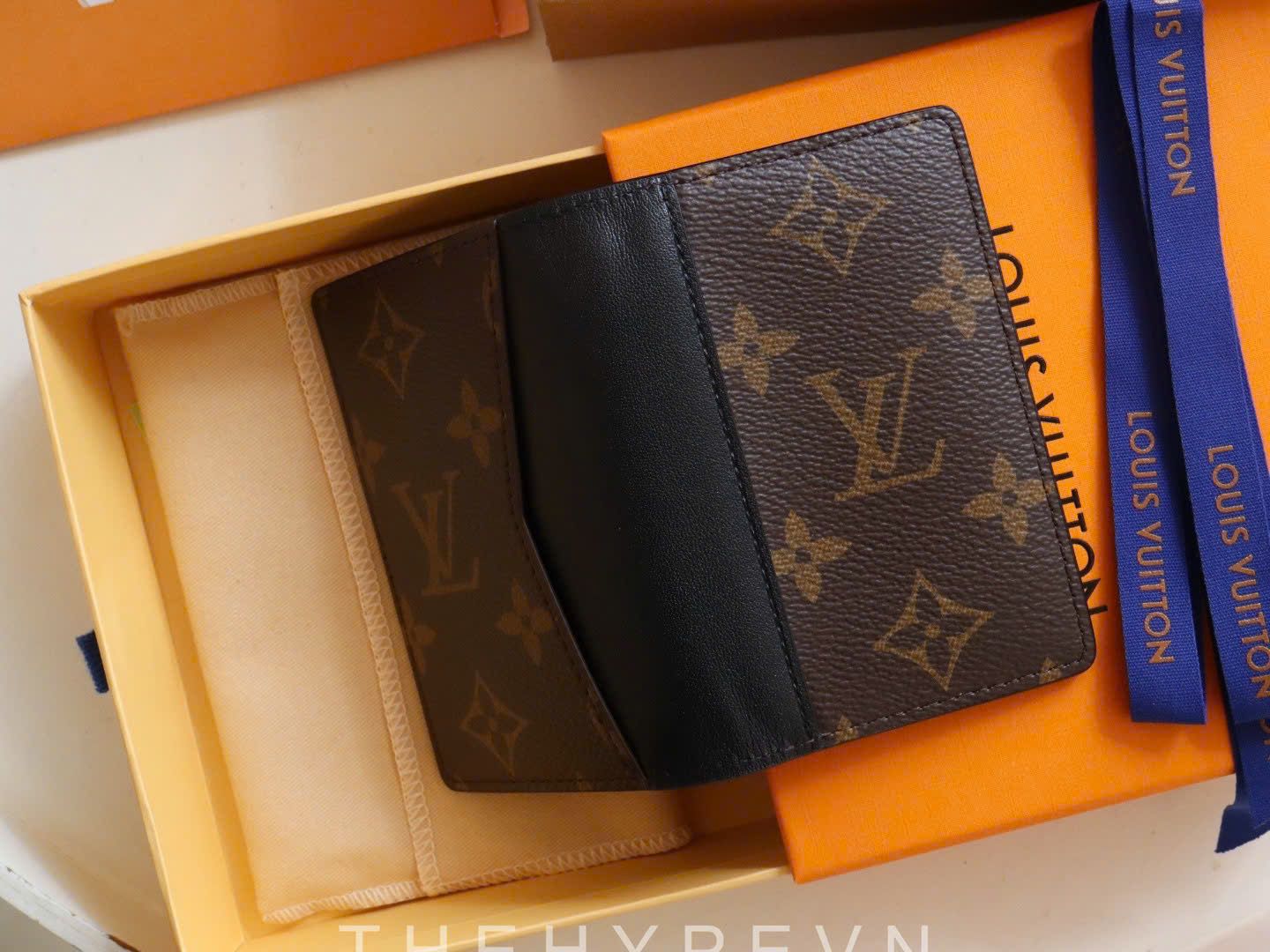 VÍ ĐỰNG CARD LOUIS VUITTON LV POCKET MONOGRAM MACASSAR