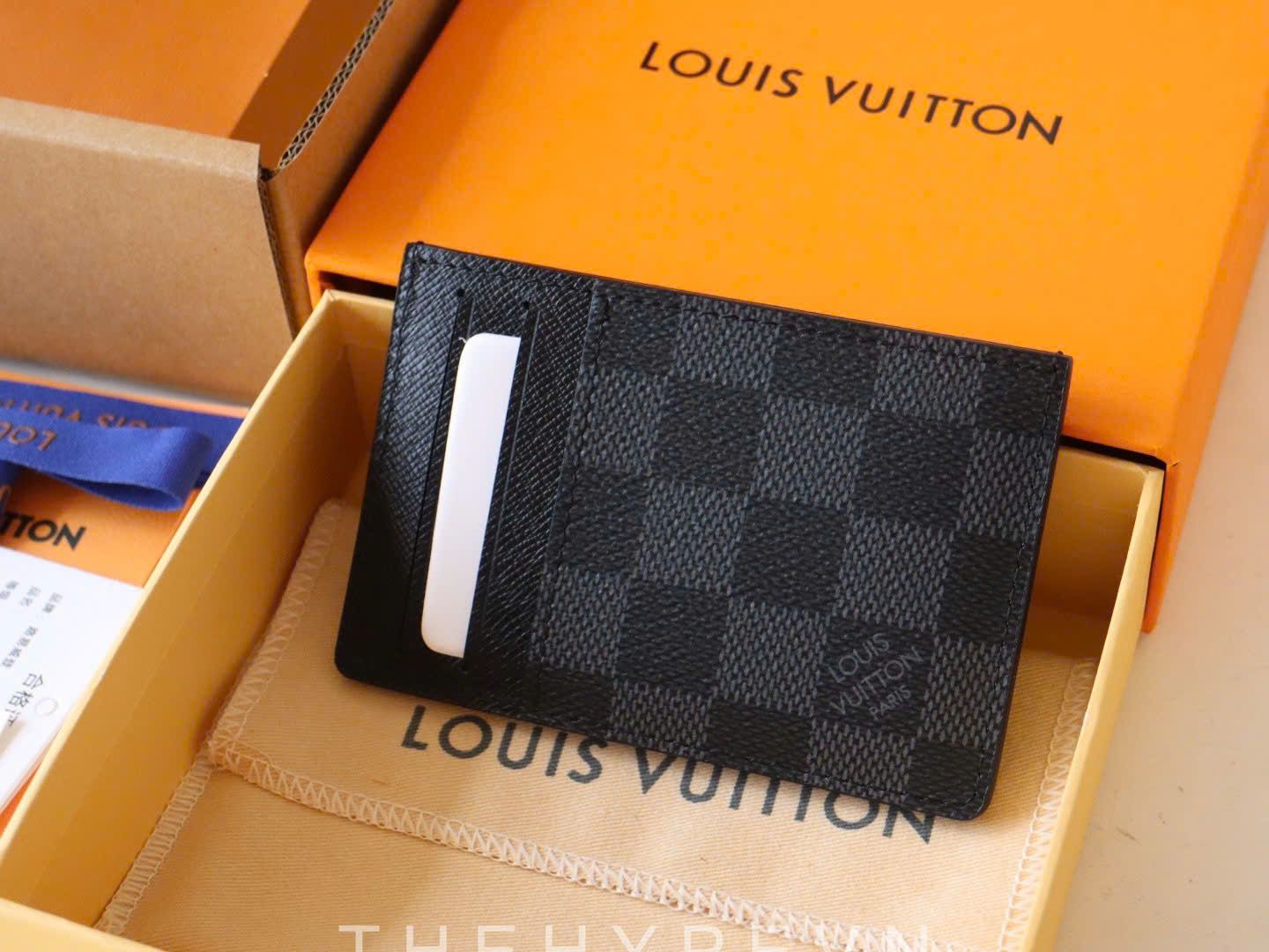 VÍ ĐỰNG CARD LOUIS VUITTON LV NEO PORTE CARTES DAMIER GRAPHITE