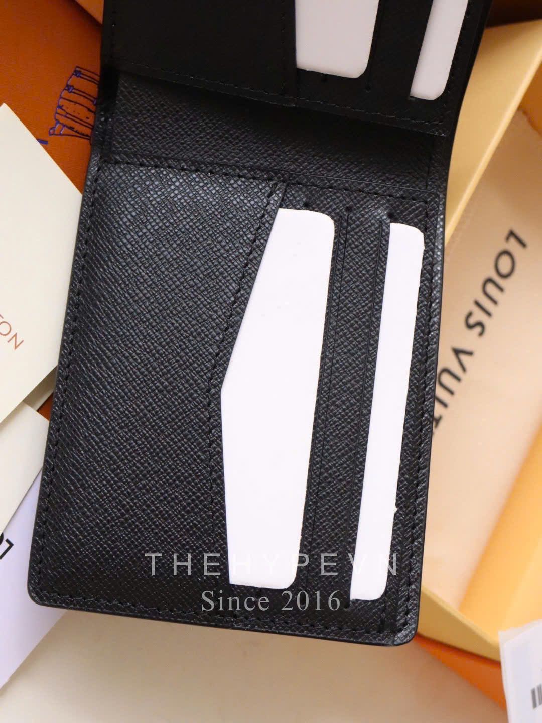 VÍ NGẮN LOUIS VUITTON LV DAMIER GRAPHITE (GREY)