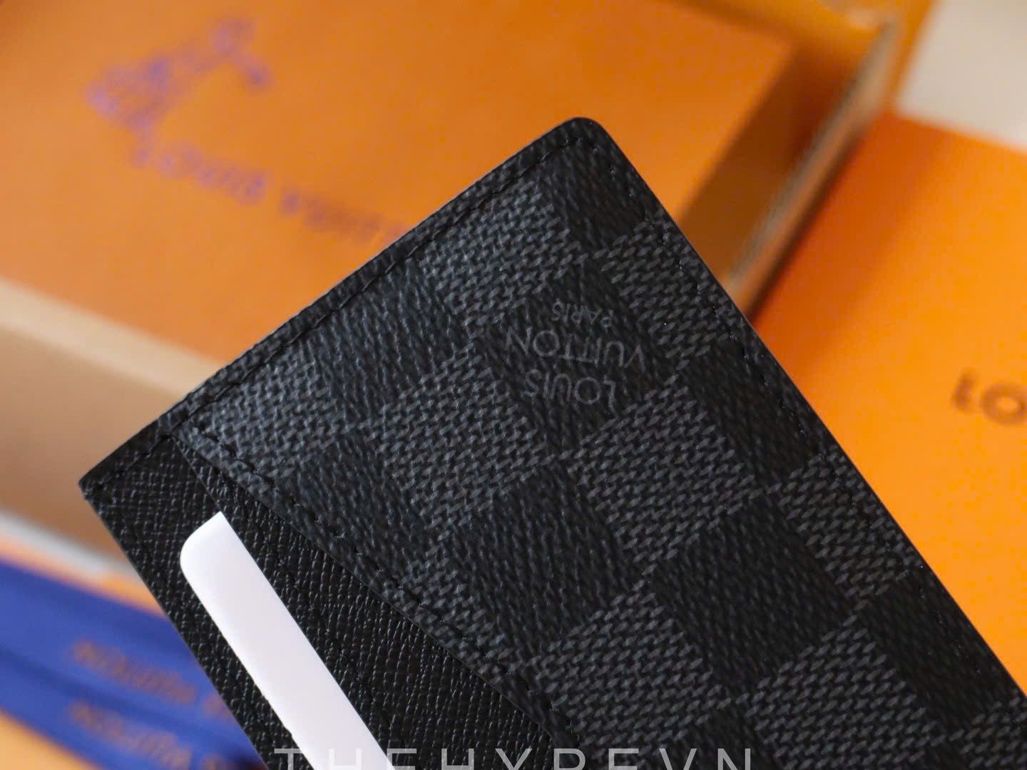 VÍ ĐỰNG CARD LOUIS VUITTON LV NEO PORTE CARTES DAMIER GRAPHITE