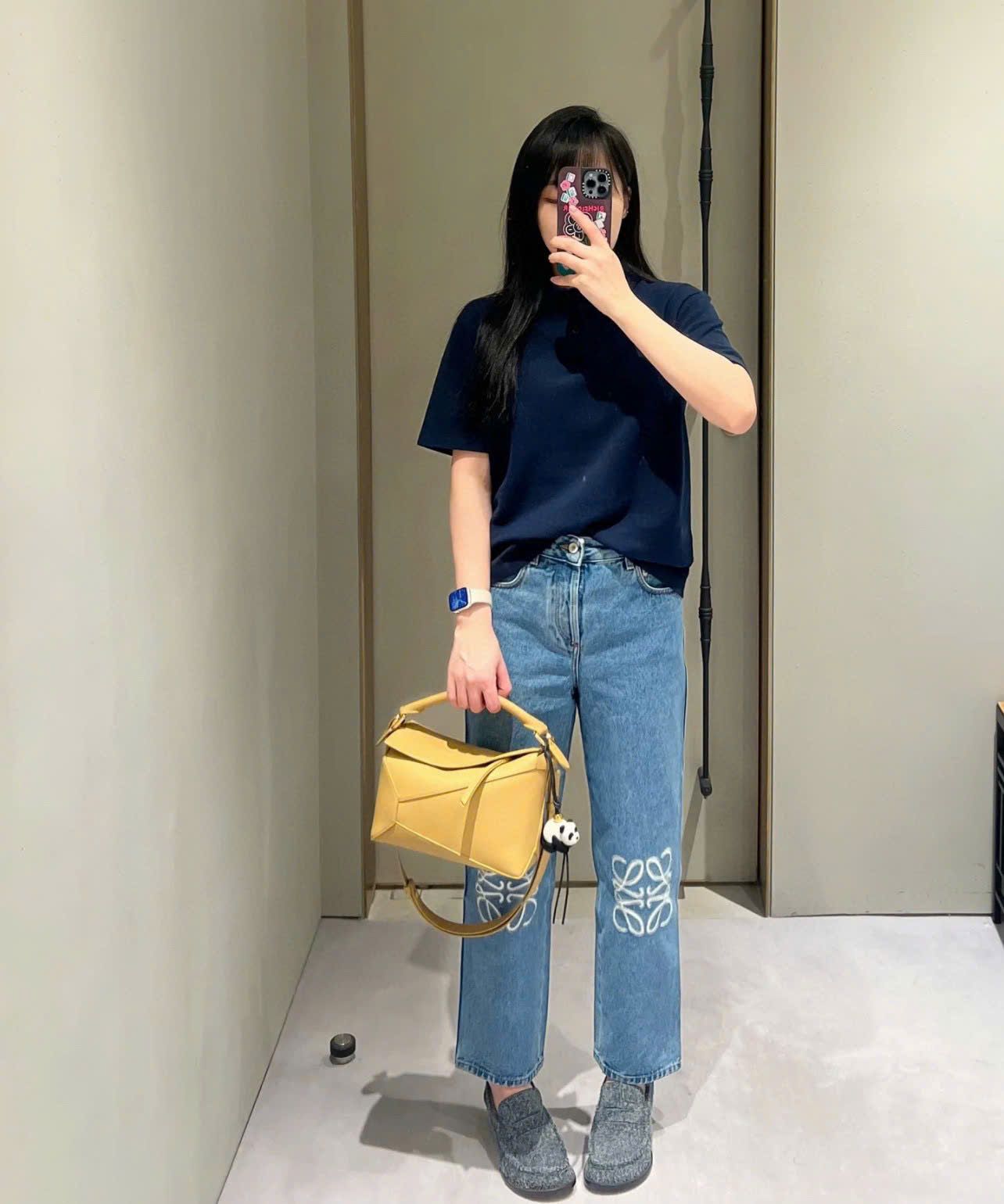 ÁO POLO LOEWE PATCH (NAVY)