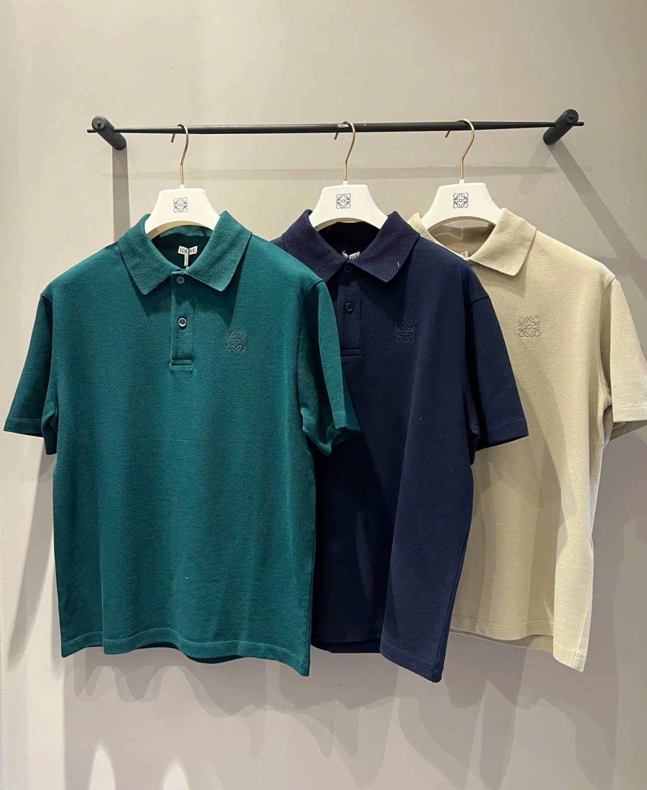 ÁO POLO LOEWE PATCH (NAVY)
