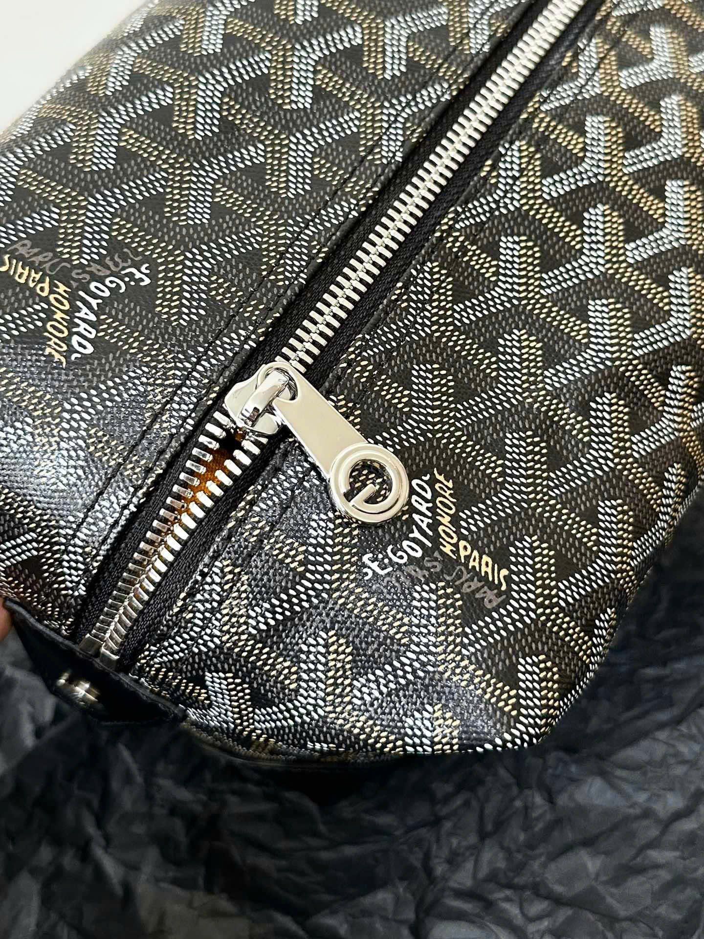 TÚI GOYARD BOEING 25 TOILET BAG (BLACK)