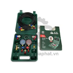 Bộ đồng hồ đo kèm dây sạc gas HONGSEN (R22/R134a)