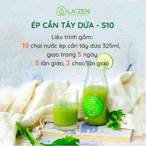 Gói Ép Detox Cần Tây Dứa - S10