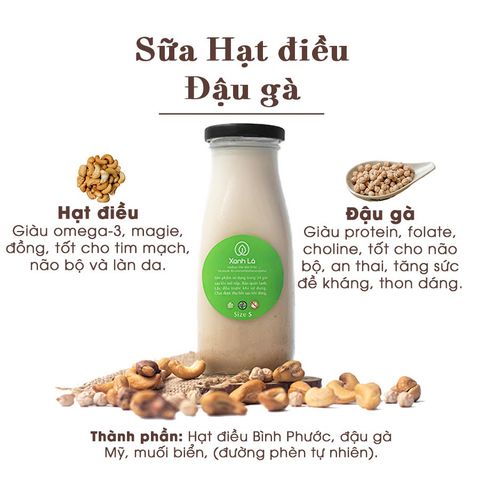 Sữa Đậu gà hạt điều