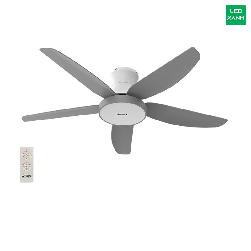 Quạt trần 5 cánh có đèn Sunhouse Apex APF7685G