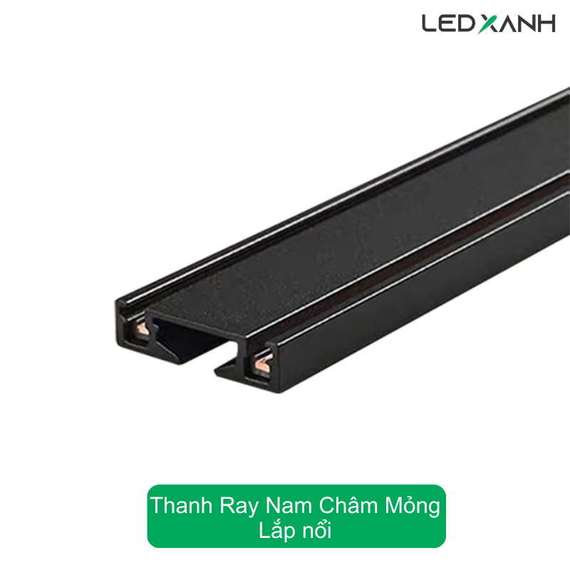 Thanh ray nam châm mỏng lắp nổi - KingLED