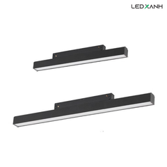 Đèn LED gắn ray nam châm tán quang âm - KingLED