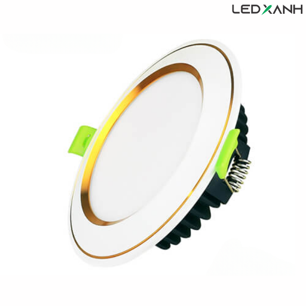 Đèn LED âm trần KingEco  Viền Màu - Ánh sáng đổi màu