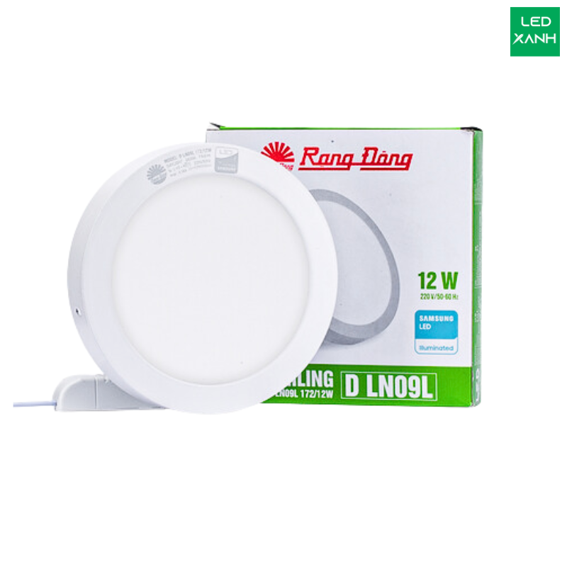 Đèn LED ốp trần tròn LN09 Rạng Đông 12W, 18W, 24W