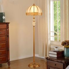 Đèn cây đứng thân đồng Cổ Điển DC-IN-L503-1