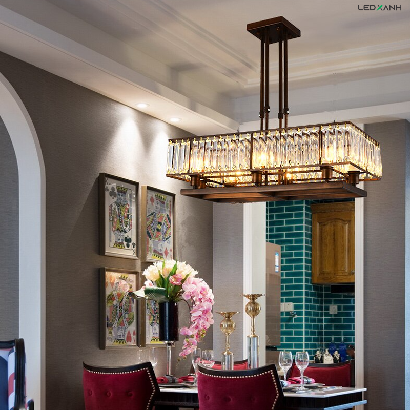 Đèn chùm thả phong cách công nghiệp CH-HT-MD1L8801